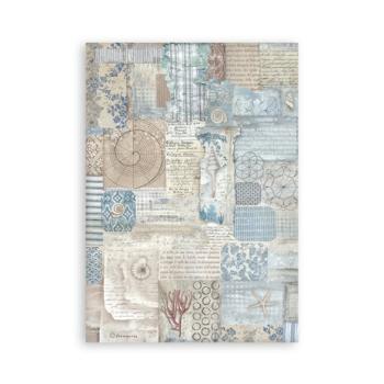 Stamperia, Silent Sea A5 Washi Pad