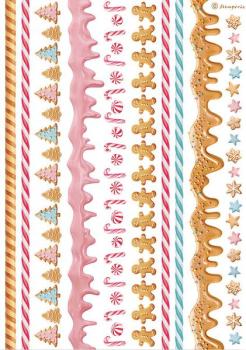 Stamperia, Candy Christmas A5 Washi Pad
