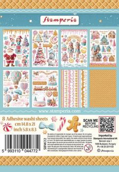 Stamperia, Candy Christmas A5 Washi Pad