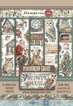 Stamperia, The Owl's House A5 Washi Pad