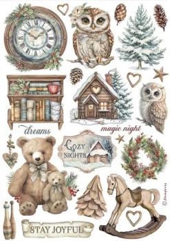 Stamperia, The Owl's House A5 Washi Pad