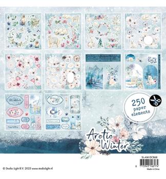 Studiolight • Die Cut Block Paper elements Artic Winter nr.68