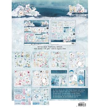 Studiolight • Die Cut Block Paper elements Artic Winter nr.68