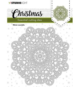 Studiolight • Die Christmas Winter mandala Essentials nr.248