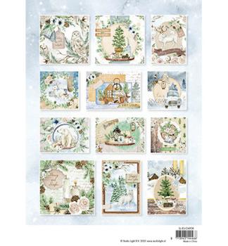 Studiolight • Card Making Pad Let it snow Essentials nr.08