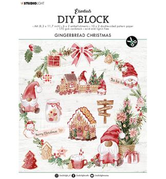 Studiolight • DIY Block Gingerbread Christmas, Christmas Essentials nr.49