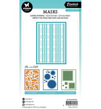 Studiolight • Mask Checkered plaid Essentials nr.220
