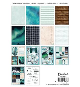 Studiolight • Mixed Paper Pad Glistening skies Essentials nr.27