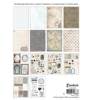 Studiolight • Mixed Paper Pad Tea party Essentials nr.29