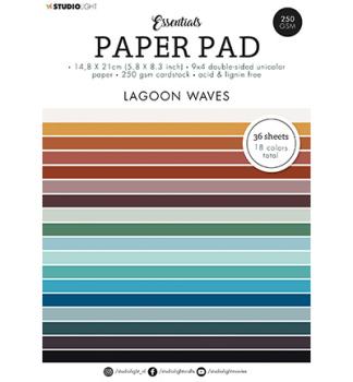 Studiolight, Paper Pad Lagoon waves Essentials nr.89