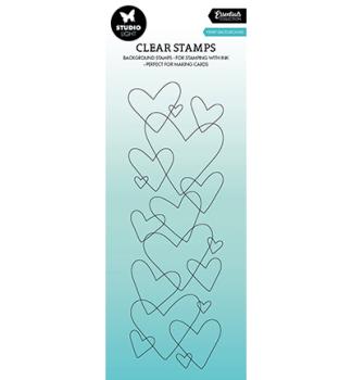 Studio Light • Stamp Heart background Essentials nr.372