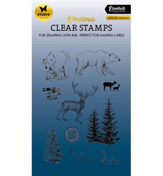 Studiolight • Stamp Winter animals Essentials nr.480
