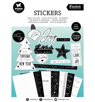 Studiolight • Sticker Pad Christmas & Everyday Essentials nr.12