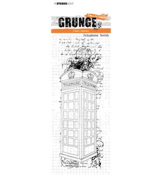 Studiolight, Stamp Telephone booth Grunge Collection nr.226
