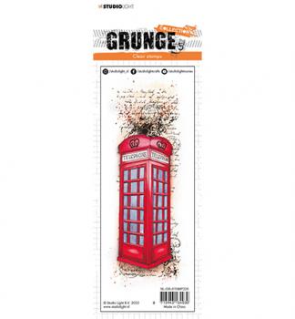 Studiolight, Stamp Telephone booth Grunge Collection nr.226