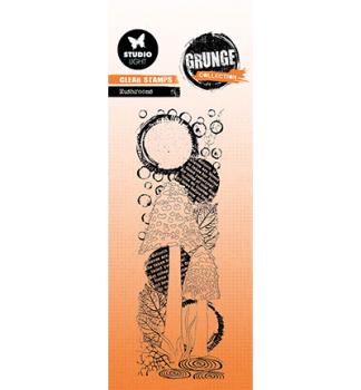 Studiolight • Stamp Mushrooms Grunge collection nr.446