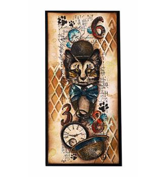 Studiolight • Stamp Cat gentleman Grunge Collection nr.511