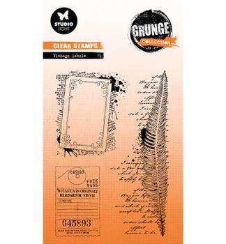 Studiolight, Stamps Grunge Collection Vintage labels