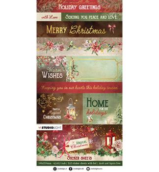 Studiolight • Sticker sheets Magical Christmas nr.13