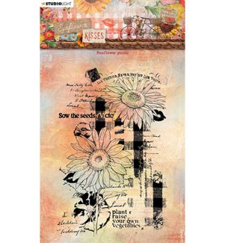 Studiolight, Stamp Sunflower picnic Sunflower Kisses nr.437