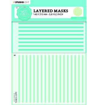 Studio Light • Mask Stripes Sweet Stories nr.190