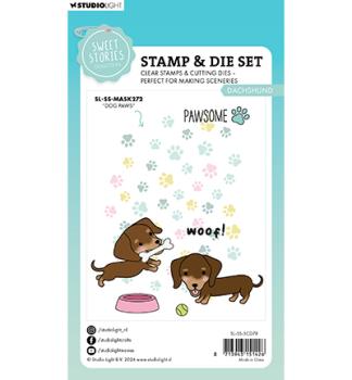 Studiolight • Stamp & Die Dachshund Sweet Stories nr.78