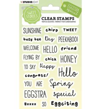 Studiolight • Stamp Quotes small Eggstra special Sweet Stories nr.215