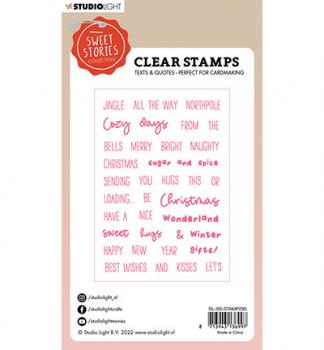 Studiolight, Stempel Quotes small Christmas loading Sweet Stories nr.295