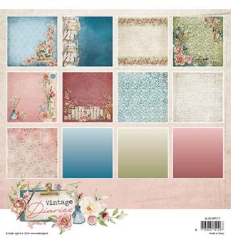 Studiolight • Paper Pad Backgroundpaper Vintage Diaries nr.177