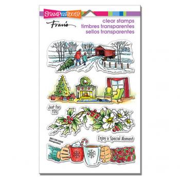 Stampendous, Holiday Gift Perfectly Clear Stamps