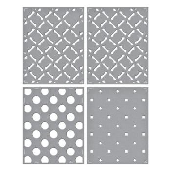 Spellbinders, Layered Geometric Optical Stencils
