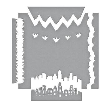 Spellbinders, Background Scapes Stencils
