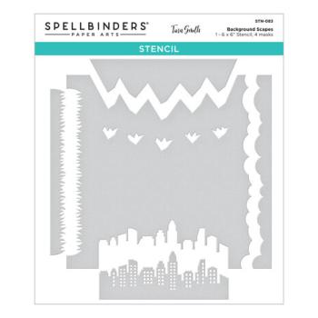 Spellbinders, Background Scapes Stencils