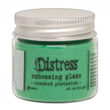 Ranger • Tim Holt Distress Embossing glaze Cracked pistachio