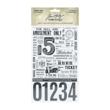 Idea-ology, Tim Holtz Remnant Rubs Eccentric