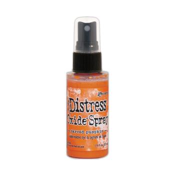 Ranger • Distress oxide spray Carved pumpkin