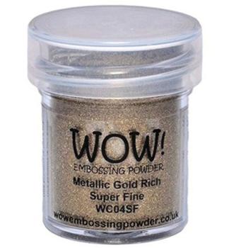 WOW!, Embossing Powder, Metallic Colours Gold Rich