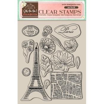 Stamperia, Create Happiness Oh lá lá Clear Stamps Tour Eiffel