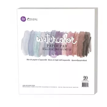 Art Philosophy Watercolor 12x12 Inch Paper Pad