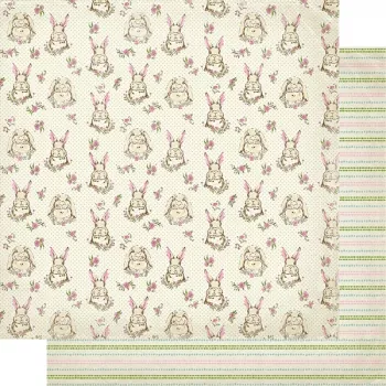 Authentique Cottontail 6x6 Inch Paper Pad