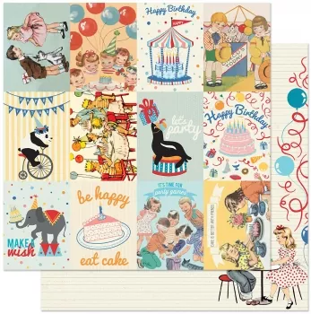 Authentique Hooray 6x6 Inch Paper Pad