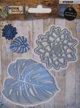 Studiolight, Die and Emboss Denim Saturday, Die Leaves
