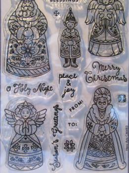 Hero Arts, Stanz.- und Stempelset Christmas Blessings