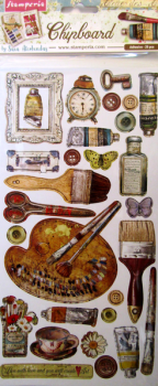Stamperia, Chipboard 15x30cm Atelier des Arts