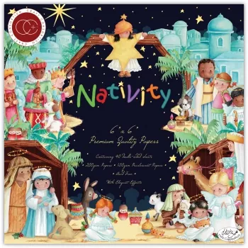 Craft Consortium Nativity 6x6 Inch Paper Pad