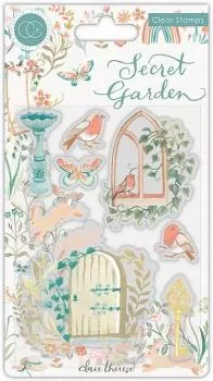 Craft Consortium Secret Garden Clear Stamps