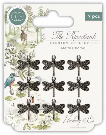 Craft Consortium The Riverbank Dragonfly Charms