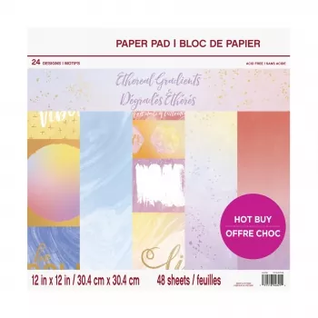 Craft Smith Ethereal Gradients 12x12 Inch Paper Pad