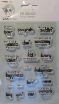 CraftLab, Stamps Sending you a bear hug
