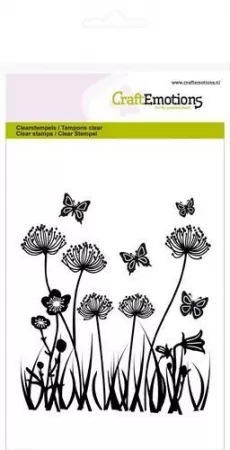 CraftEmotions clearstamps A6 - Feldblumen